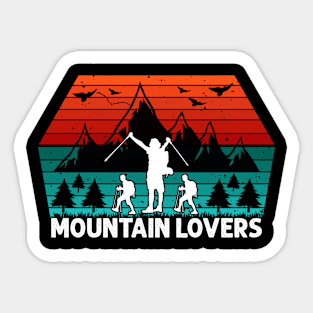 Mountain Lovers Sticker